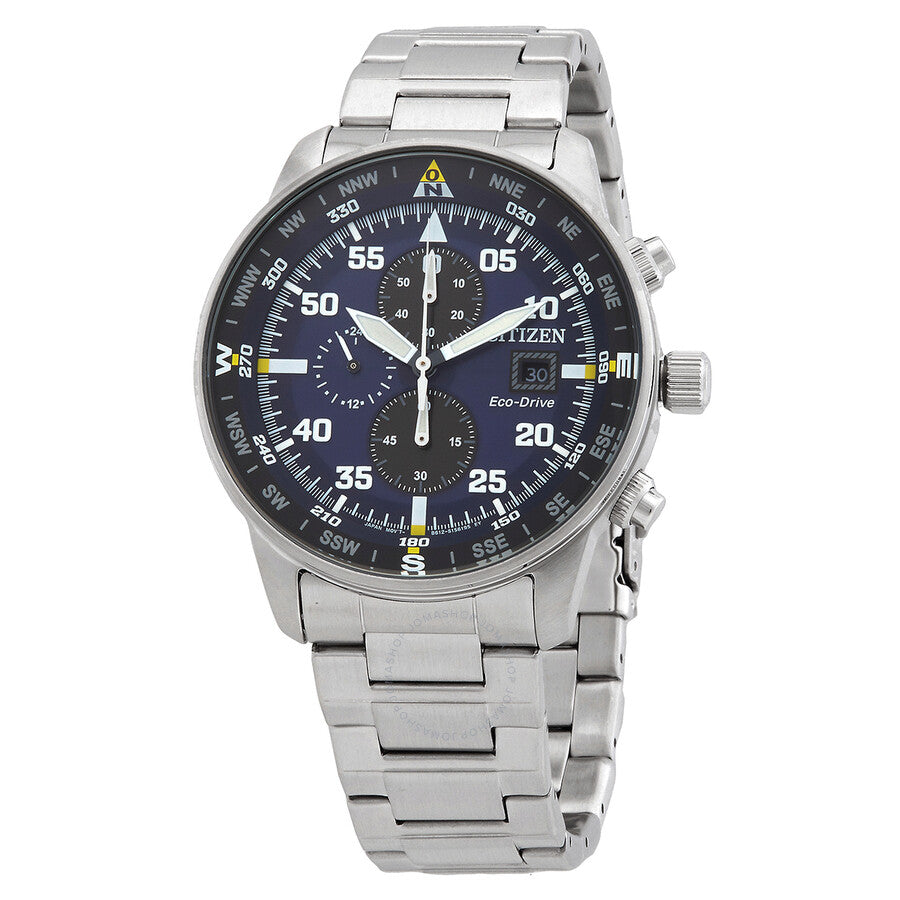 Citizen Chronograph Blue Dial Men's Watch CA0690-88L - Dawson Watches