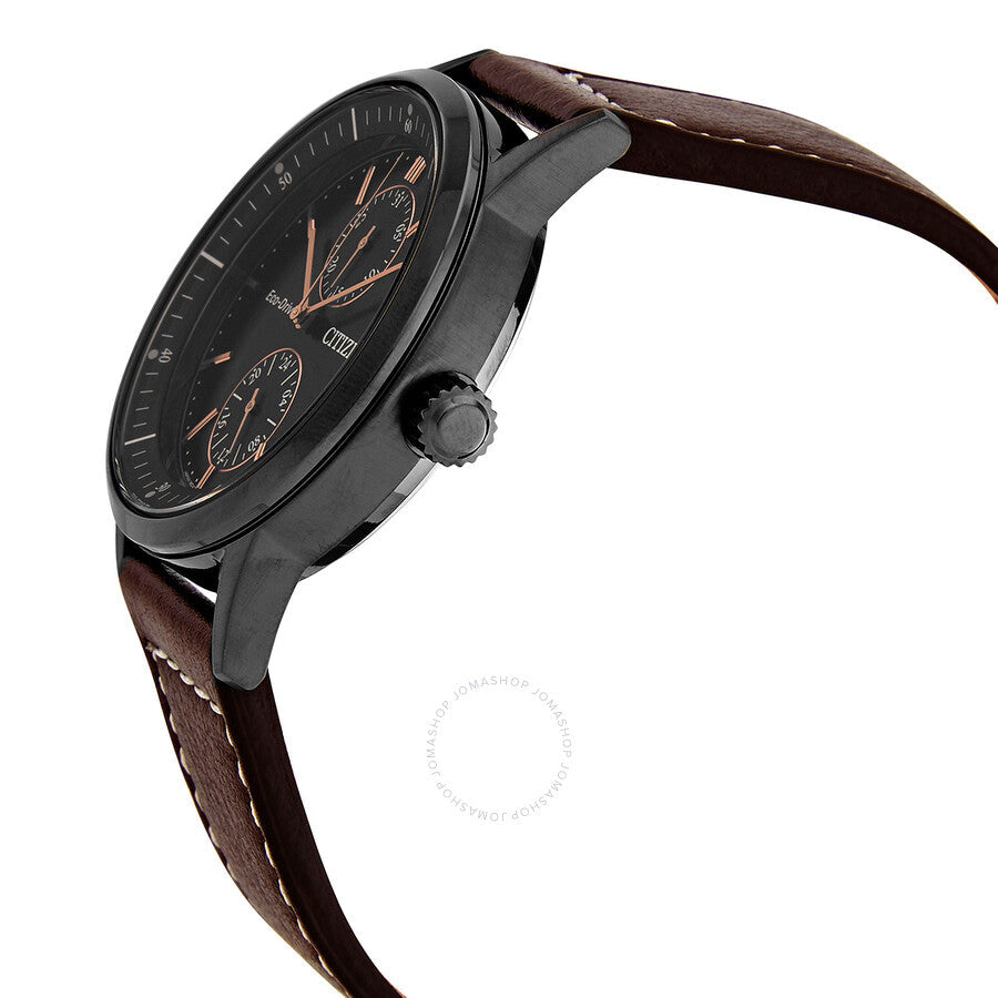 Citizen Chronograph Eco-Drive Black Dial Men's Watch BU3027-16E - Dawson Watches #2