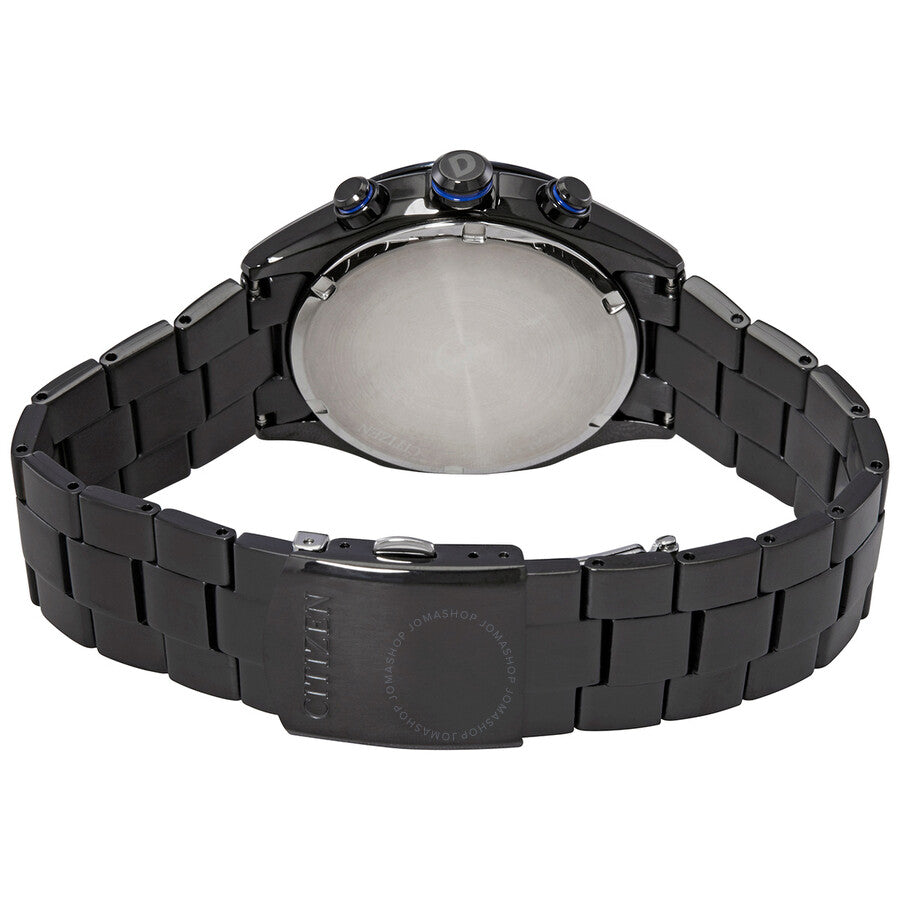 Citizen Chronograph Eco-Drive Black Dial Men's Watch CA0438-52E - Dawson Watches #3