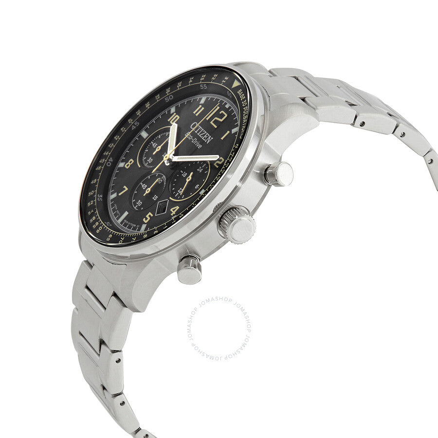 Citizen Chronograph Eco-Drive Black Dial Men's Watch CA4500-83E - Dawson Watches #2