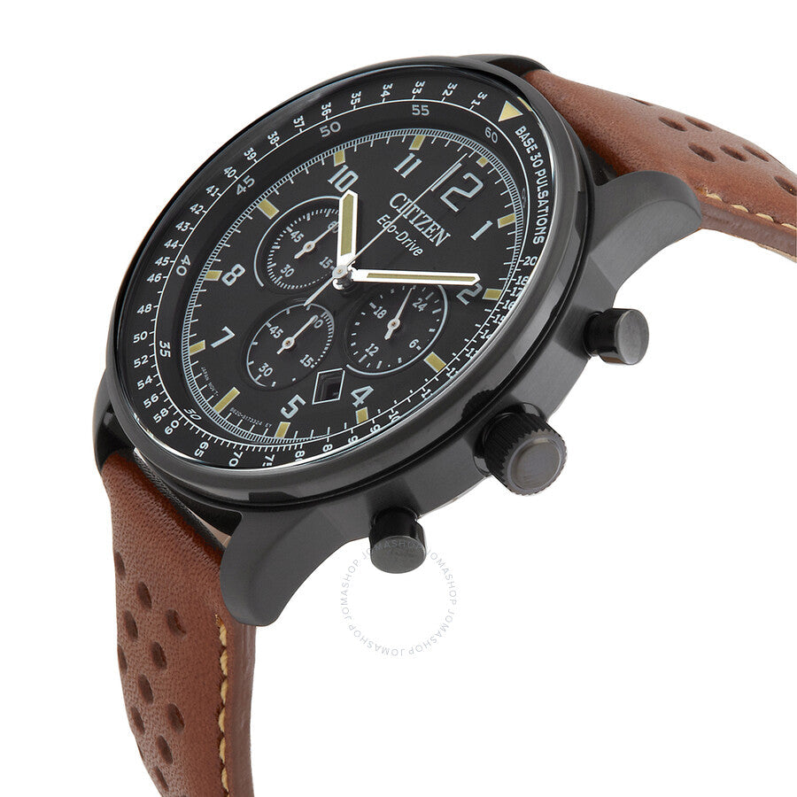 Citizen Chronograph Eco-Drive Black Dial Men's Watch CA4505-12E - Dawson Watches #2
