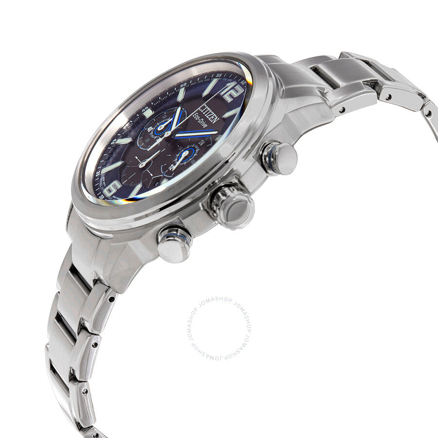 Citizen Chronograph Eco-Drive Blue Dial Men's Watch CA4381-81E - Dawson Watches #2