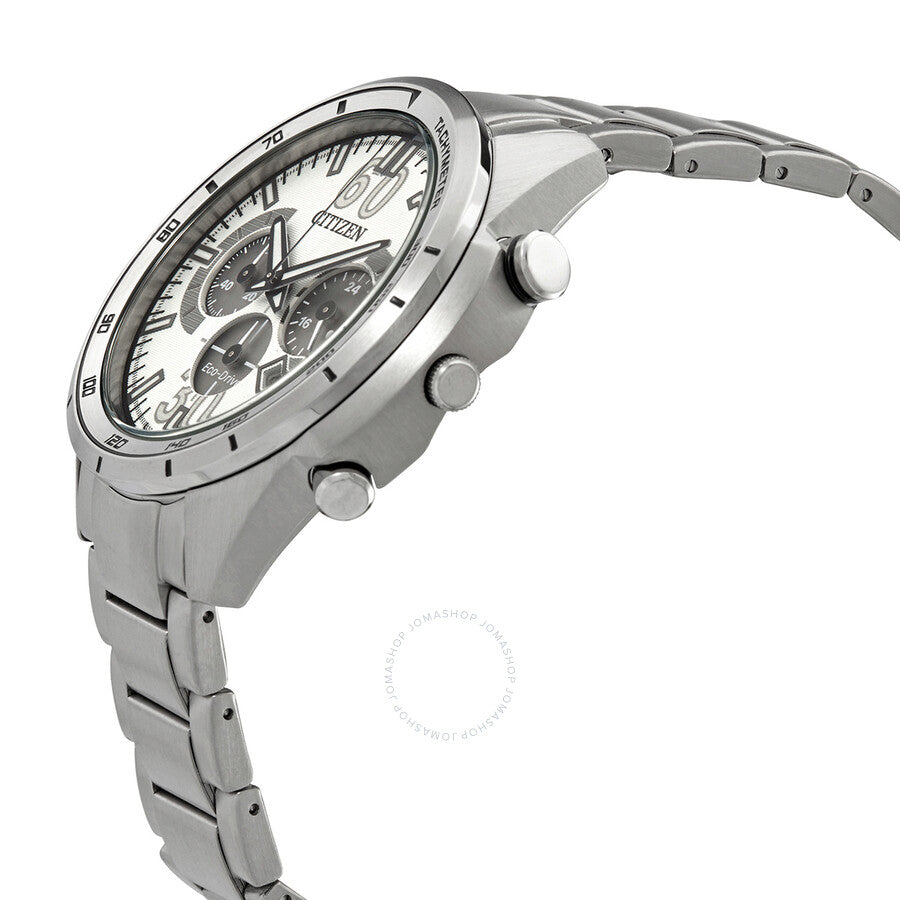 Citizen Chronograph Eco-Drive White Dial Men's Watch CA4120-50A - Dawson Watches #2