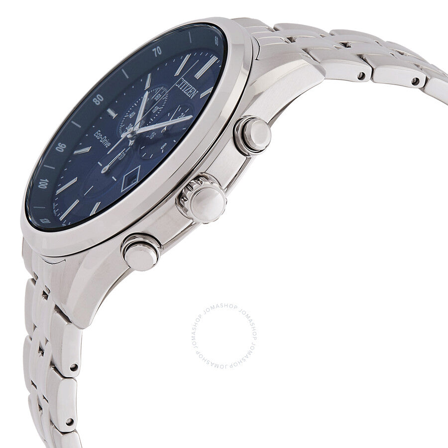 Citizen Chronograph GMT Blue Dial Men's Watch AT2570-56L - The Watches Men & Co #2