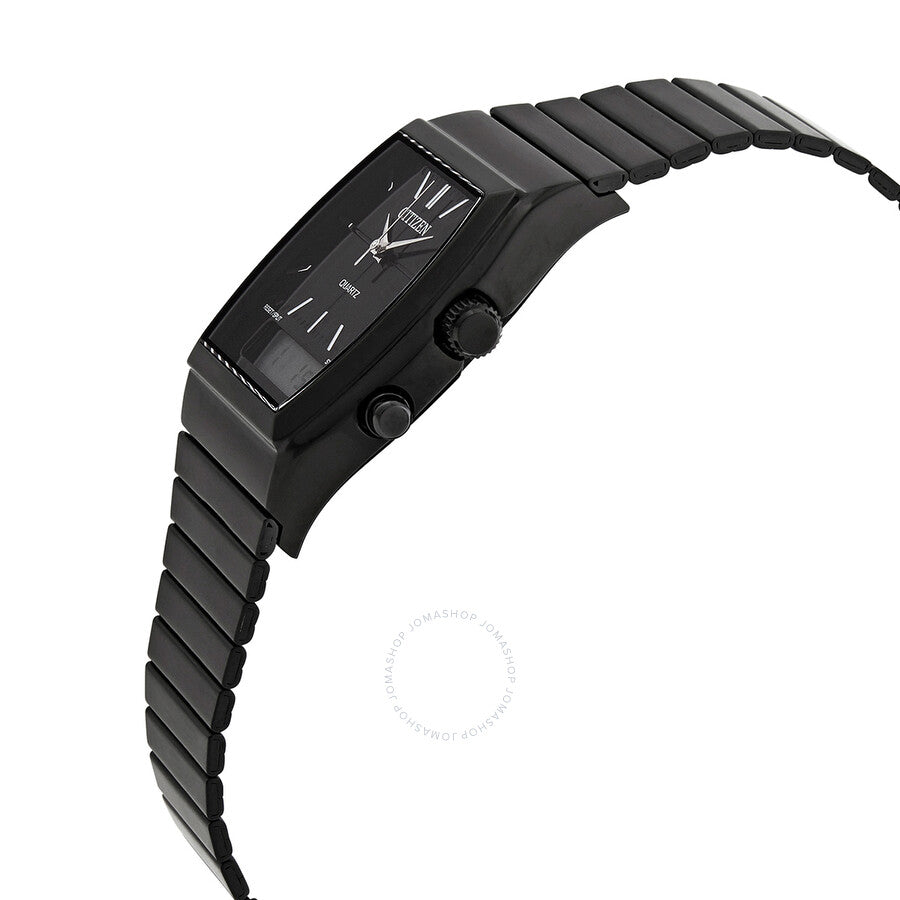 Citizen Chronograph Quartz Analog-Digital Black Dial Men's Watch JM0545-58E - Dawson Watches #2