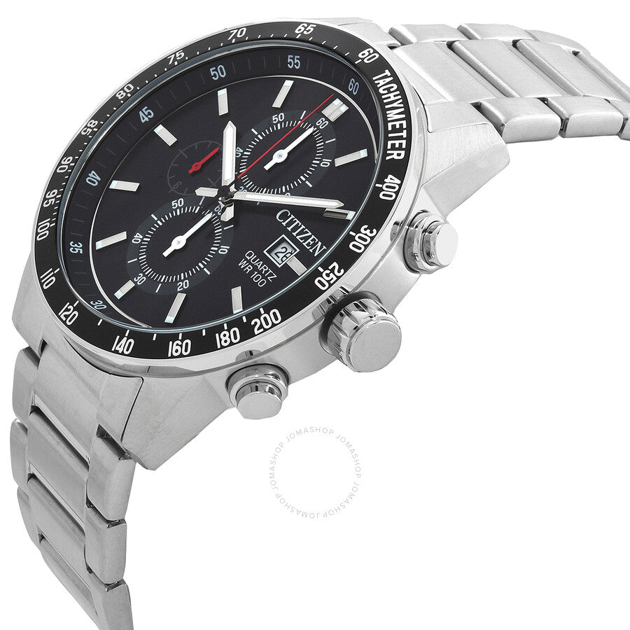 Citizen Chronograph Quartz Black Dial Men's Watch AN3600-59E - Dawson Watches #2