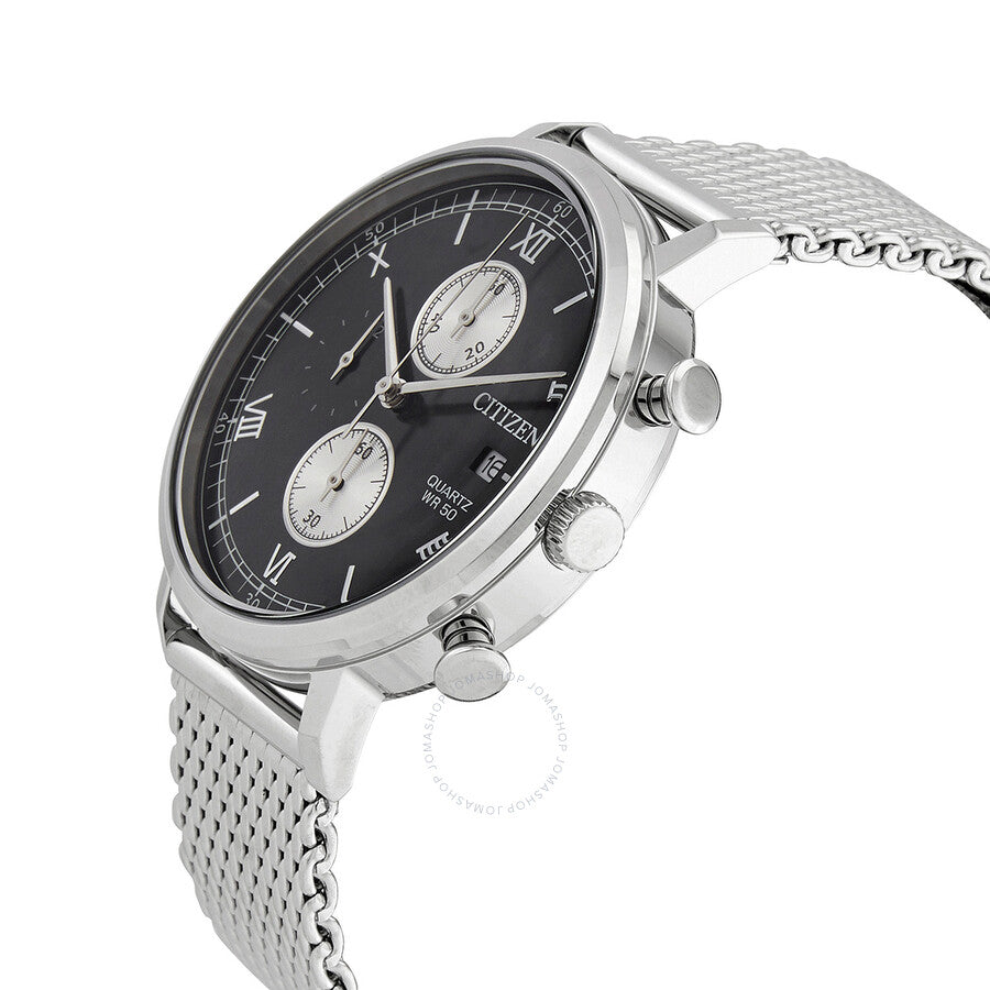 Citizen Chronograph Quartz Black Dial Men's Watch AN3610-80E - Dawson Watches #2