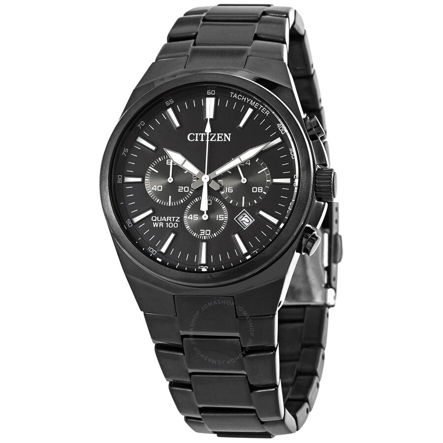 Citizen Chronograph Quartz Black Dial Men's Watch AN8175-55E - The Watches Men & Co