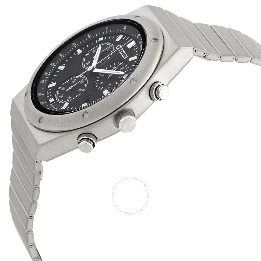 Citizen Chronograph Quartz Black Dial Men's Watch AT2540-57E - Dawson Watches #2