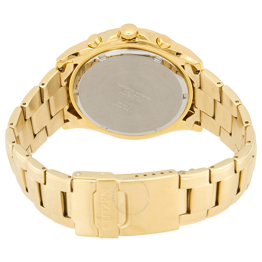 Citizen Chronograph Quartz Gold Dial Men's Watch AN7102-54P - Dawson Watches #3