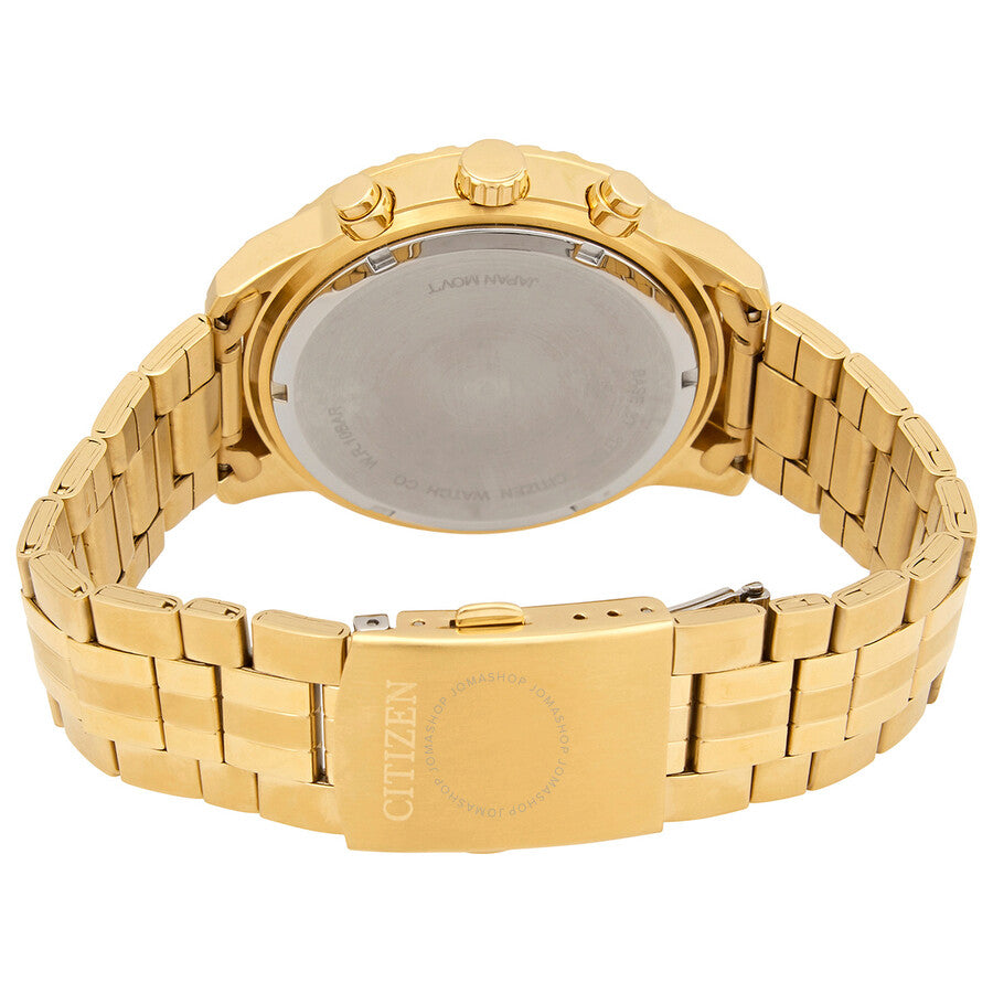 Citizen Chronograph Quartz Gold Dial Men's Watch AN8132-58P - Dawson Watches #3