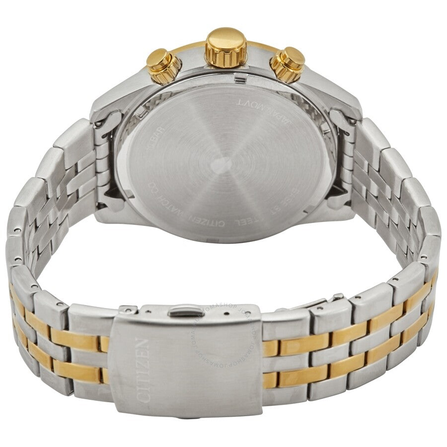 Citizen Chronograph Quartz Silver Dial Two-tone Men's Watch AN3624-51A - Dawson Watches #3