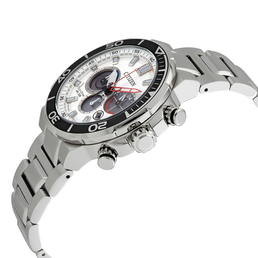 Citizen Chronograph Quartz White Dial Men's Watch CA4250-54A - Dawson Watches #2