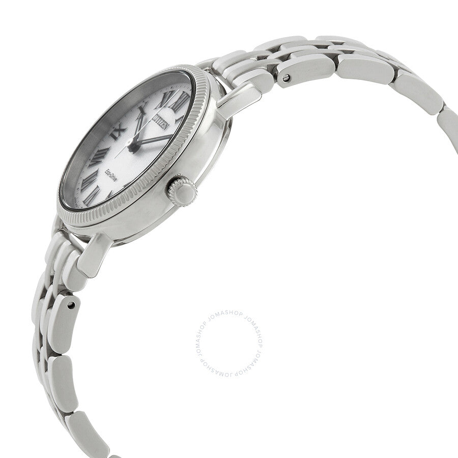 Citizen Classic Coin Edge Eco-Drive Silver Dial Ladies Watch EM1050-56A - Dawson Watches #2