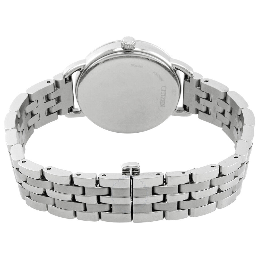 Citizen Classic Coin Edge Eco-Drive Silver Dial Ladies Watch EM1050-56A - Dawson Watches #3