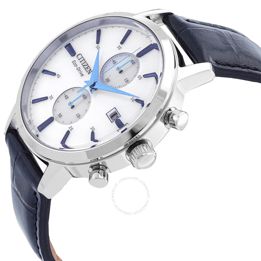 Citizen Core Collection Chronograph Quartz White Dial Men's Watch CA7069-16A - Dawson Watches #2