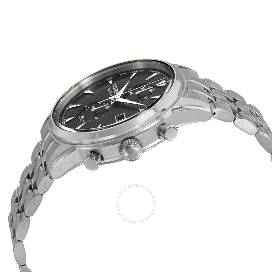 Citizen Corso Eco-Drive Chronograph Black Dial Men's Watch CA7000-55E - Dawson Watches #2