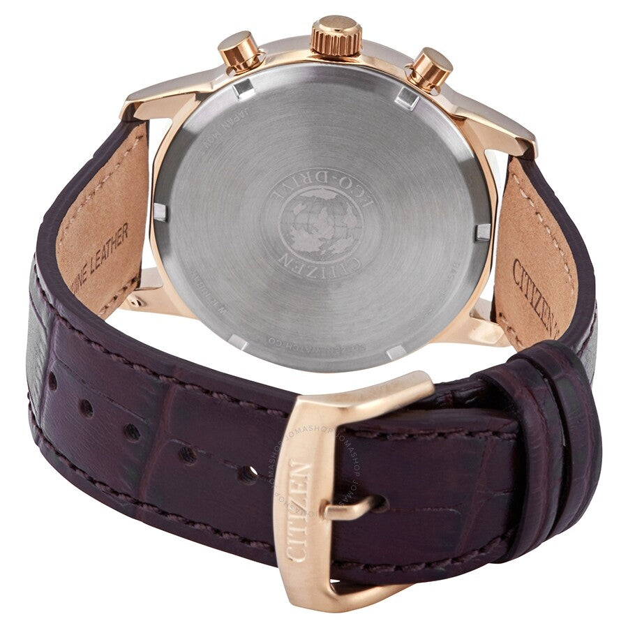 Citizen Corso Chronograph Eco-Drive Black Dial Men's Watch CA7003-06E - Dawson Watches #3