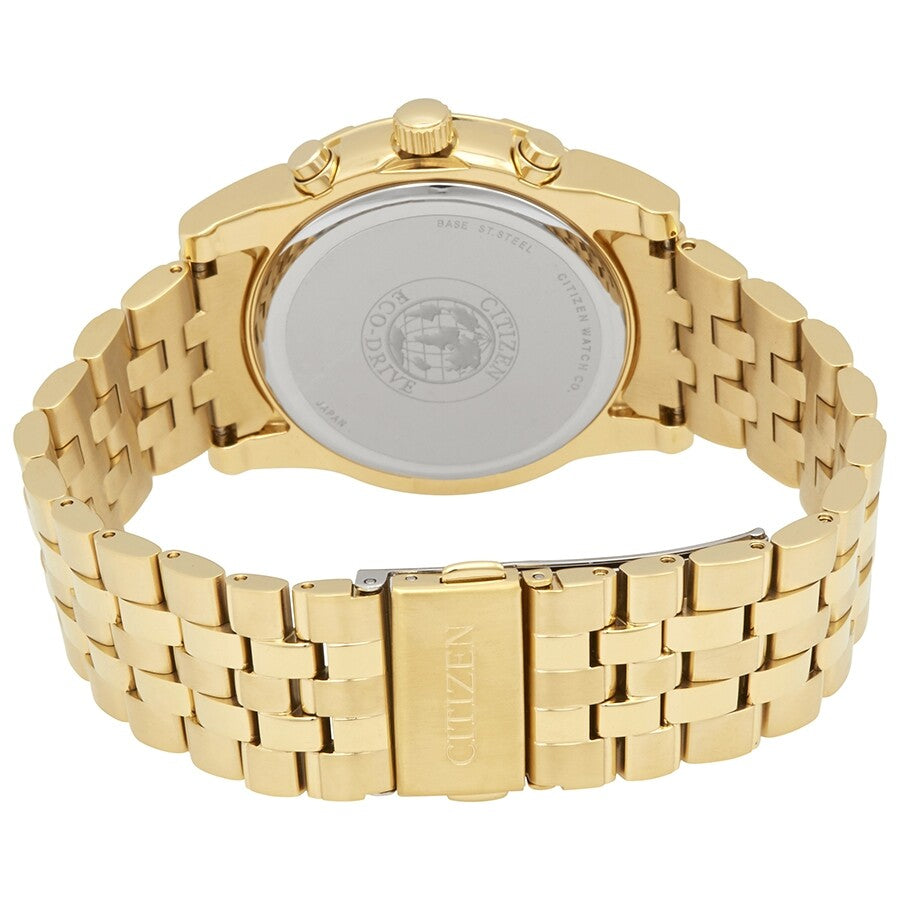 Citizen Corso Chronograph Black Dial Yellow Gold-tone Men's Watch AT2452-52E - Dawson Watches #3