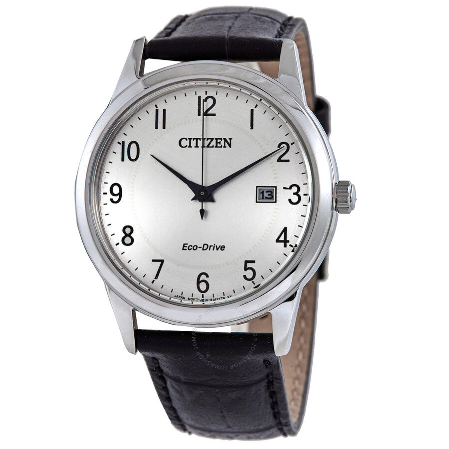 Citizen Corso Eco-Drive Silver Dial Men's Watch AW1231-07A - Dawson Watches