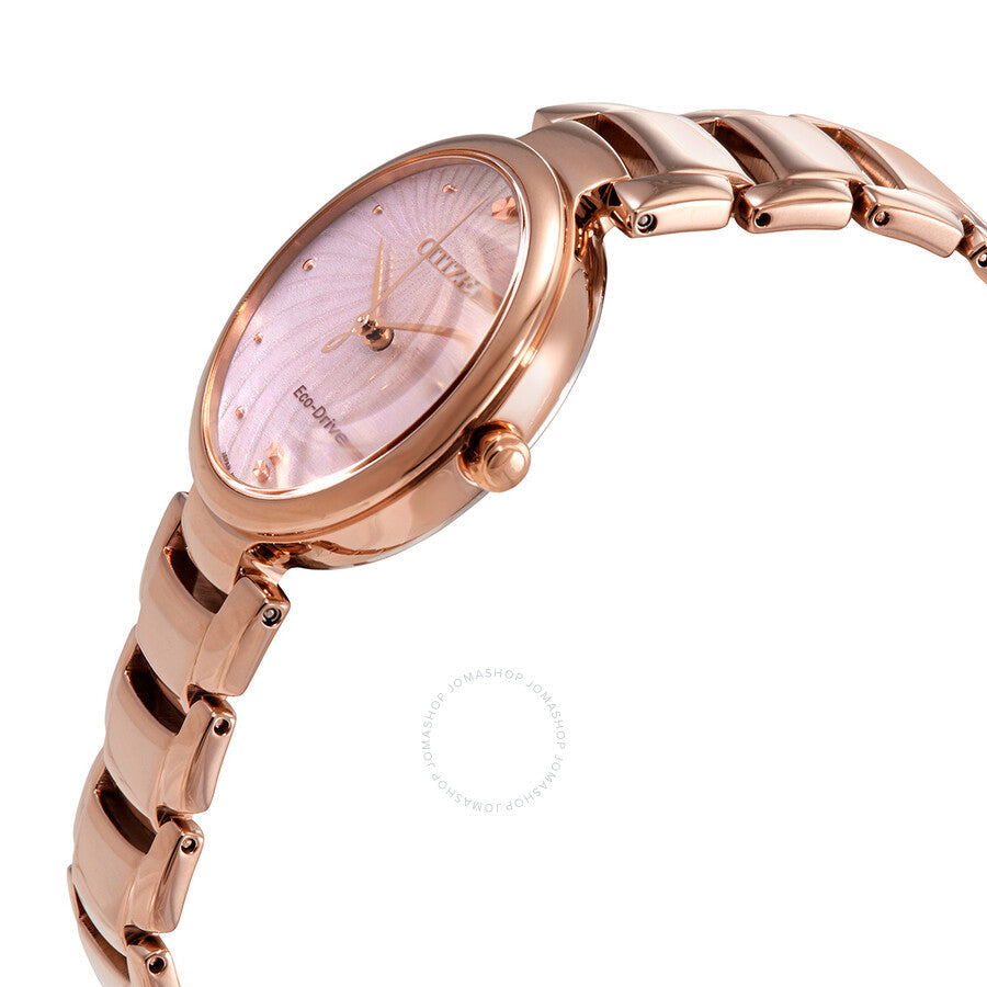 Citizen Crystal Mother of Pearl Dial Ladies Watch EM0853-81Y - Dawson Watches #2