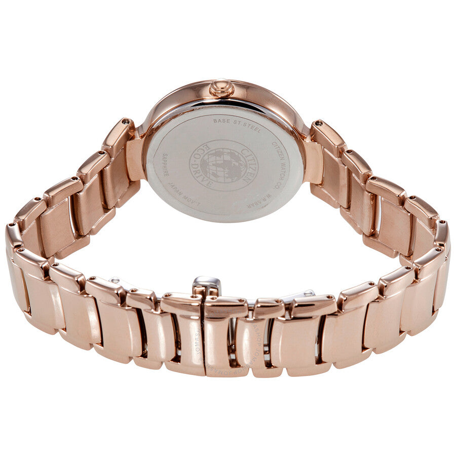 Citizen Crystal Mother of Pearl Dial Ladies Watch EM0853-81Y - Dawson Watches #3