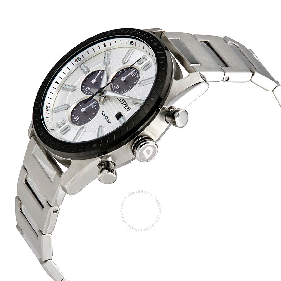 Citizen CTO Chronograph Silver Dial Men's Watch CA0668-52A - Dawson Watches #2