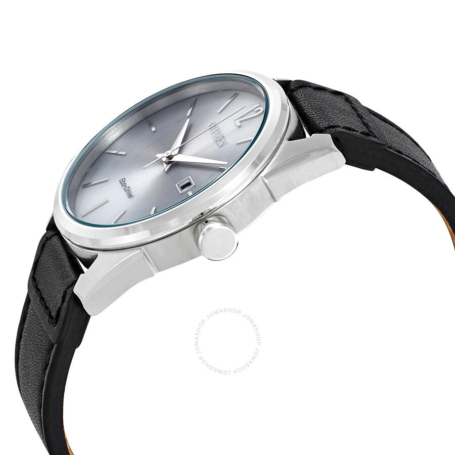 Citizen CTO Silver Dial Men's Leather Watch BM7410-01A - Dawson Watches #2