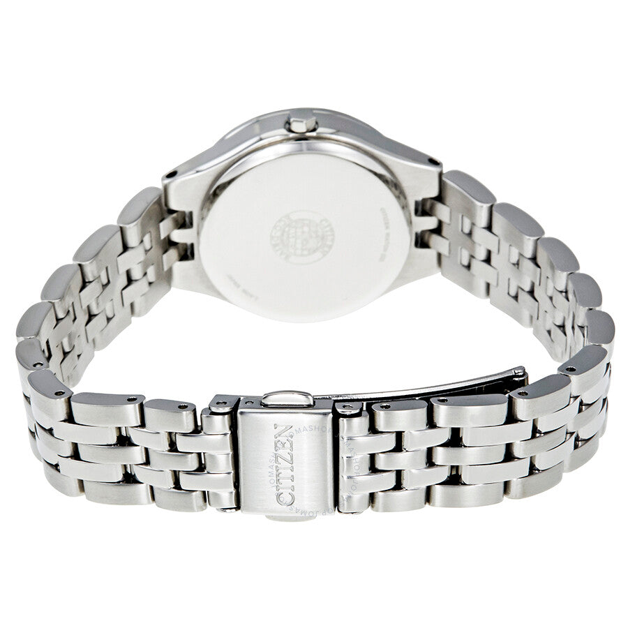 Citizen Diamond Silver-tone Stainless Steel Ladies Watch EW2330-51A - Dawson Watches #3