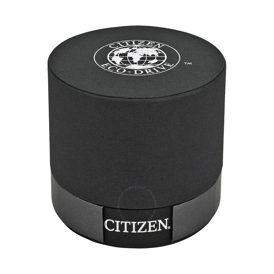 Citizen Drive Blue Dial Chronograph Black Leather Men's Watch AT2180-00L - Dawson Watches #4