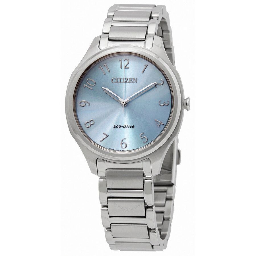 Citizen Drive Blue Dial Eco-Drive Ladies Watch EM0750-50L - Dawson Watches