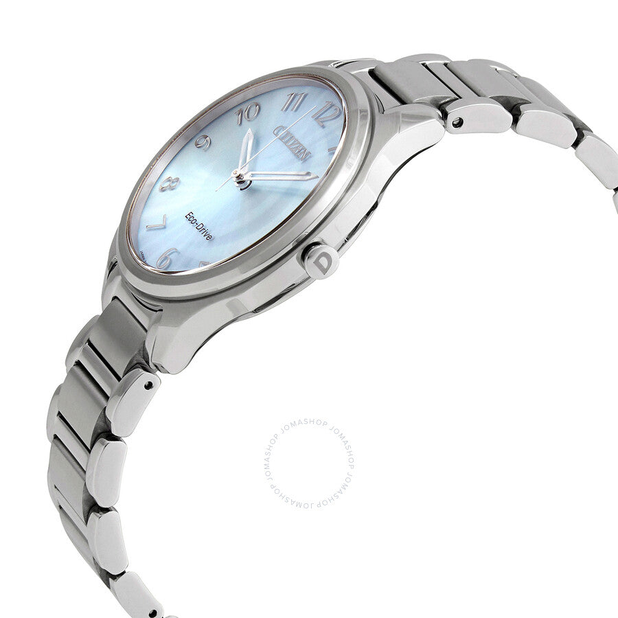 Citizen Drive Blue Dial Eco-Drive Ladies Watch EM0750-50L - Dawson Watches #2