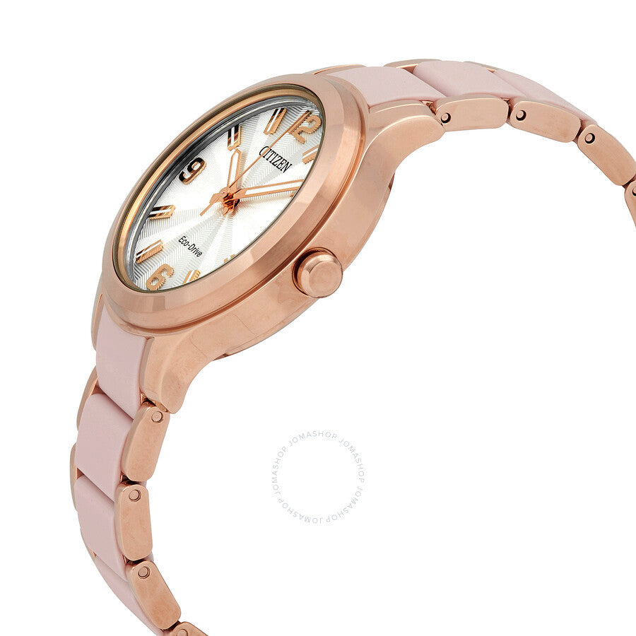 Citizen Drive Eco-Drive Silver Dial Ladies Watch FE7073-54A - Dawson Watches #2