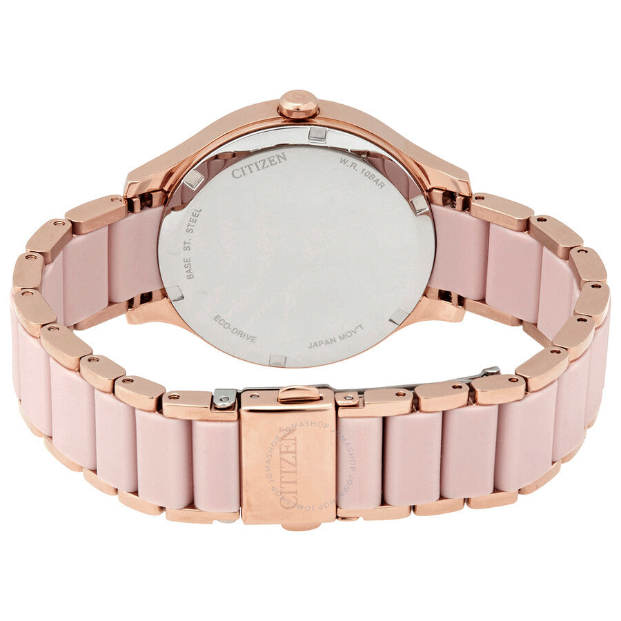 Citizen Drive Eco-Drive Silver Dial Ladies Watch FE7073-54A - Dawson Watches #3