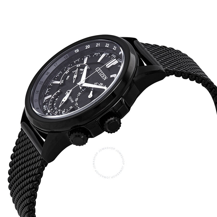 Citizen Eco-Drive Black Dial Men's Watch BU2025-76E - Dawson Watches #2