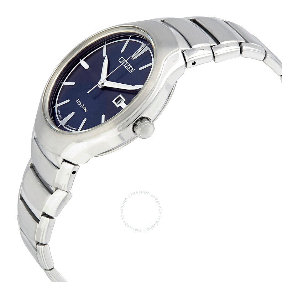 Citizen Eco-Drive Blue Dial Stainless Steel Men's Watch AW1550-50L - Dawson Watches #2
