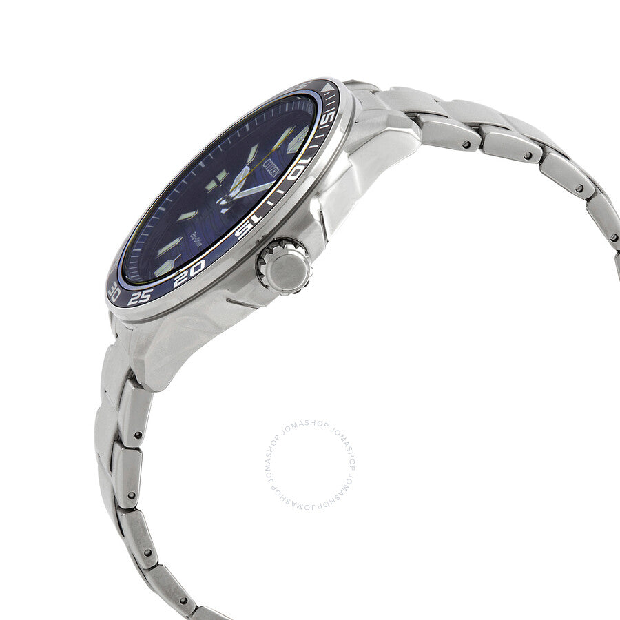 Citizen Eco-Drive Blue Dial Men's Watch AW1525-81L - The Watches Men & Co #2