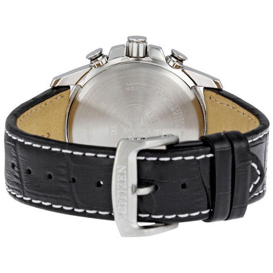 Citizen Eco Drive Chronograph Perpetual Calendar Black Dial Men's Watch AT4000-02E - Dawson Watches #3