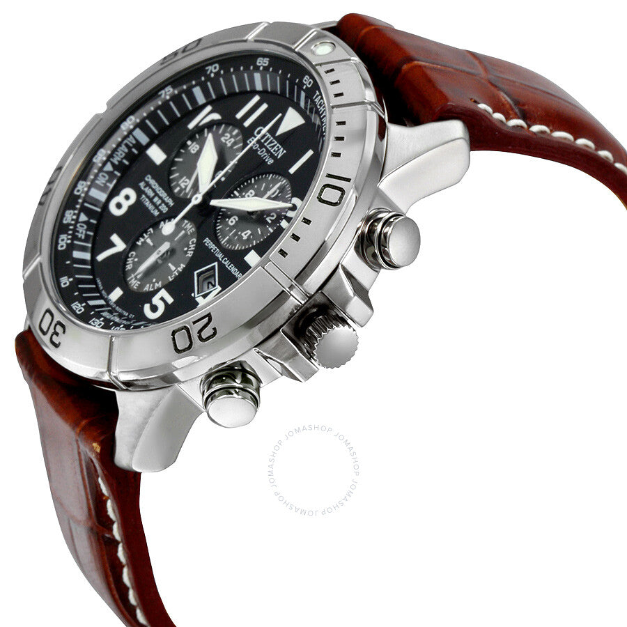 Citizen Eco-Drive Perpetual Calendar Chronograph Men's Watch BL5250-02L - Dawson Watches #2