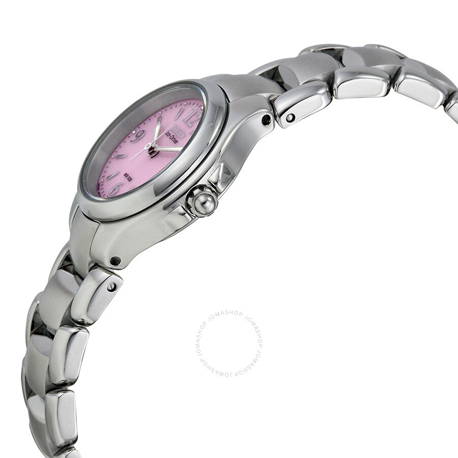 Citizen Eco-Drive Pink Silhouette Ladies Watch EW1170-51X - Dawson Watches #2