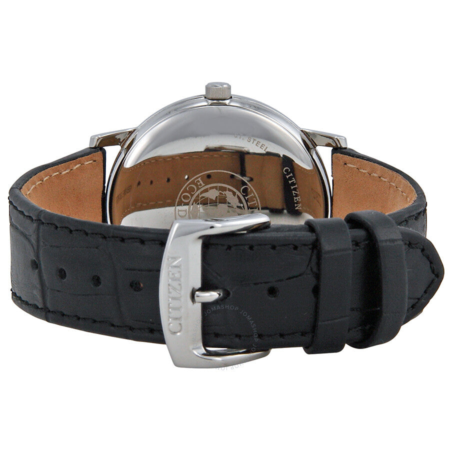 Citizen Eco-Drive Silver Dial Stainless Steel Men's Watch BM7190-05A - Dawson Watches #3