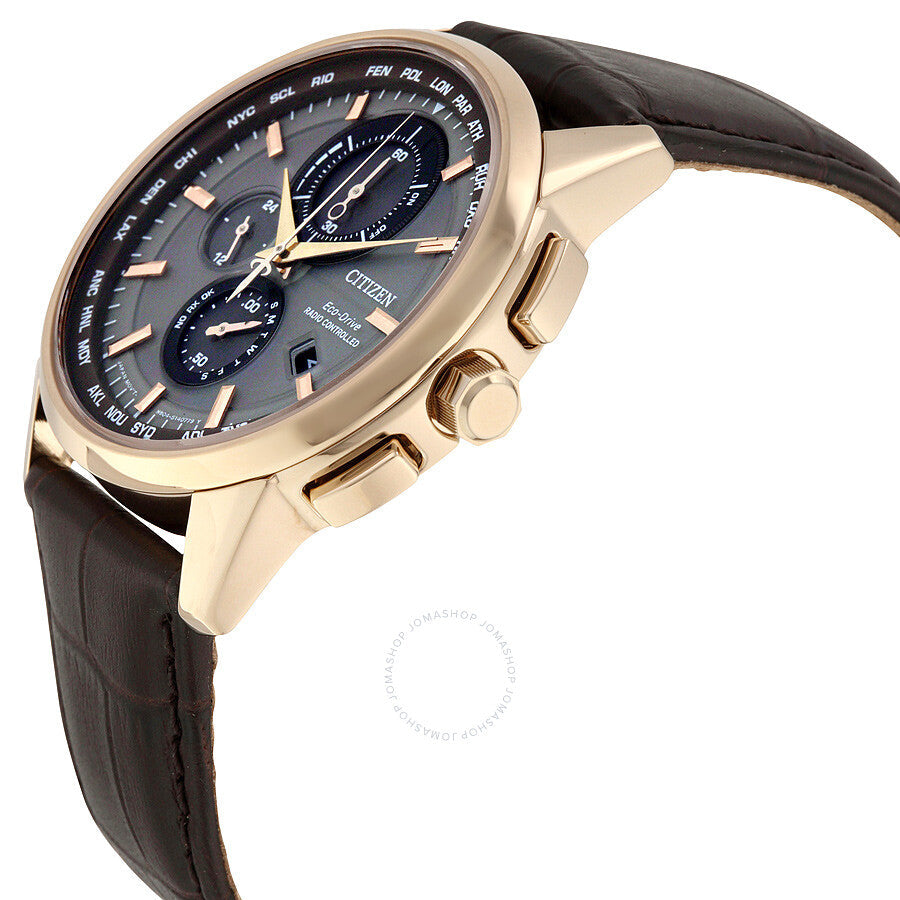 Citizen Eco-Drive World Chronograph A-T Men's Watch AT8113-04H - Dawson Watches #2