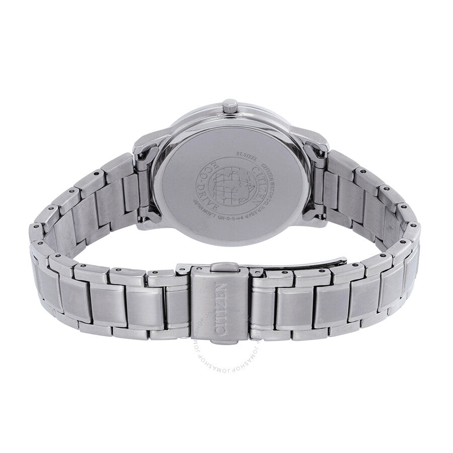 Citizen Eco-Drive Blue Dial Stainless Steel Ladies Watch FE6011-81L - Dawson Watches #3