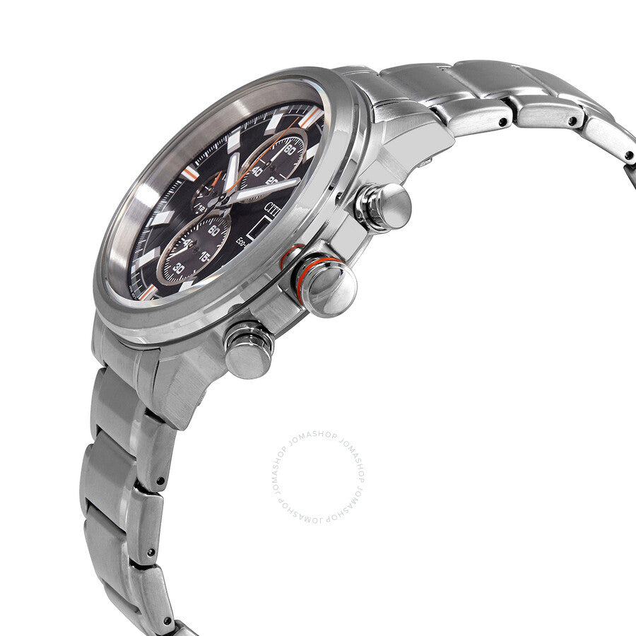 Citizen Eco-Drive Chronograph Black Dial Men's Watch CA0730-85E - Dawson Watches #2