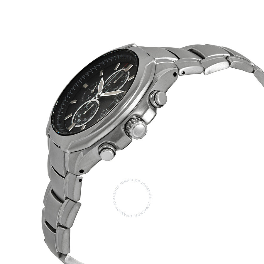 Citizen Eco-Drive Chronograph Grey Dial Stainless Steel Men's Watch CA0260-52H - Dawson Watches #2