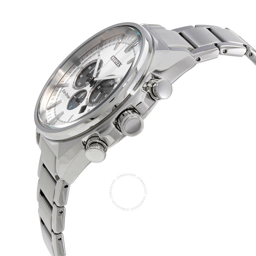 Citizen Eco-Drive Chronograph Silver Dial Men's Watch CA4280-53A - Dawson Watches #2