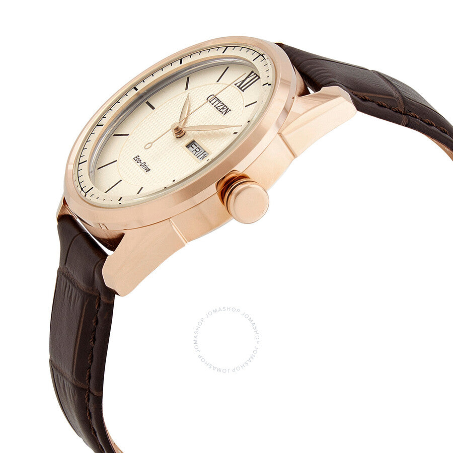 Citizen Eco-Drive Classic Ivory Dial Men's Watch AW0082-01A - Dawson Watches #2