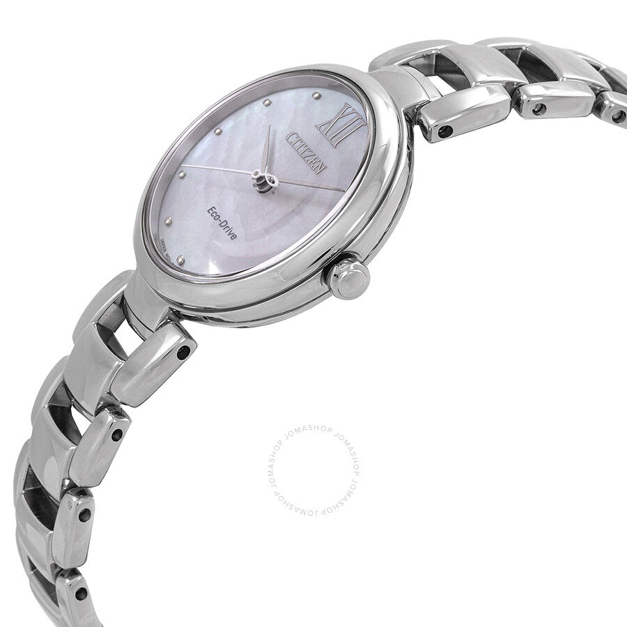 Citizen Eco-Drive Mother of Pearl Dial Ladies Watch EM0530-81D - Dawson Watches #2