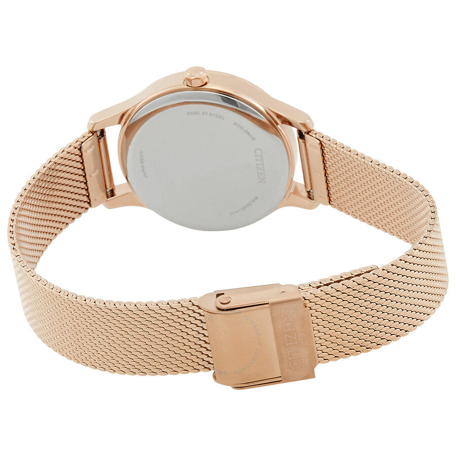Citizen Eco-Drive Mother of Pearl Dial Ladies Watch EM0892-80D - Dawson Watches #3