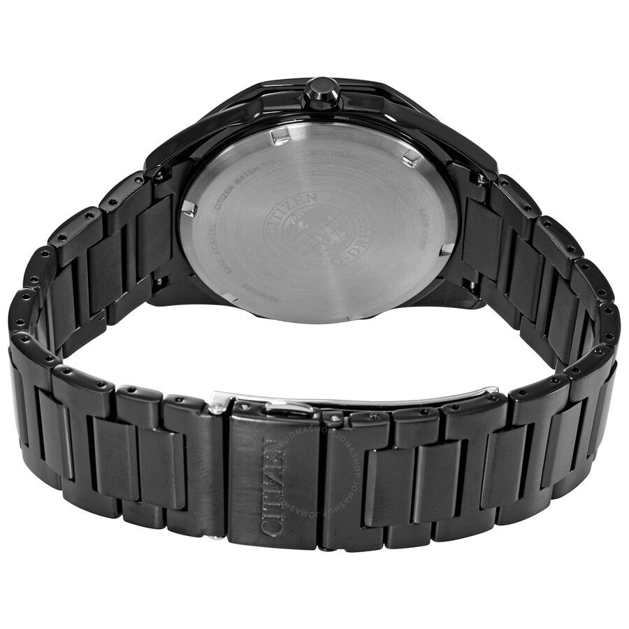 Citizen Eco-Drive Octagon Diamond Black Dial Watch BM7495-59G - Dawson Watches #3